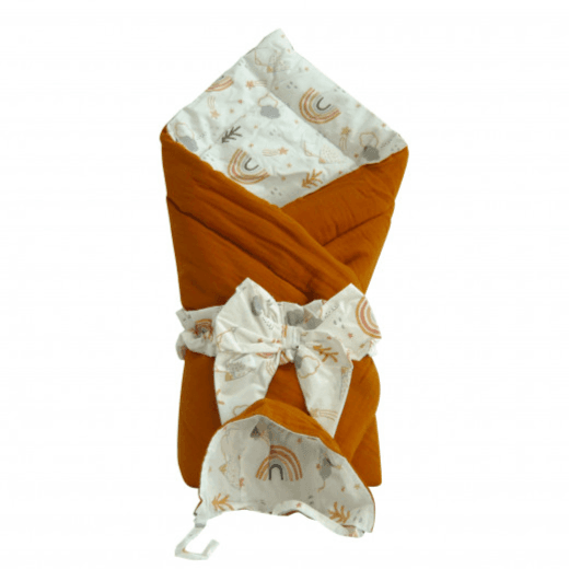 Elmalella Cassia Newborn Cocoon Hat Cinnamon