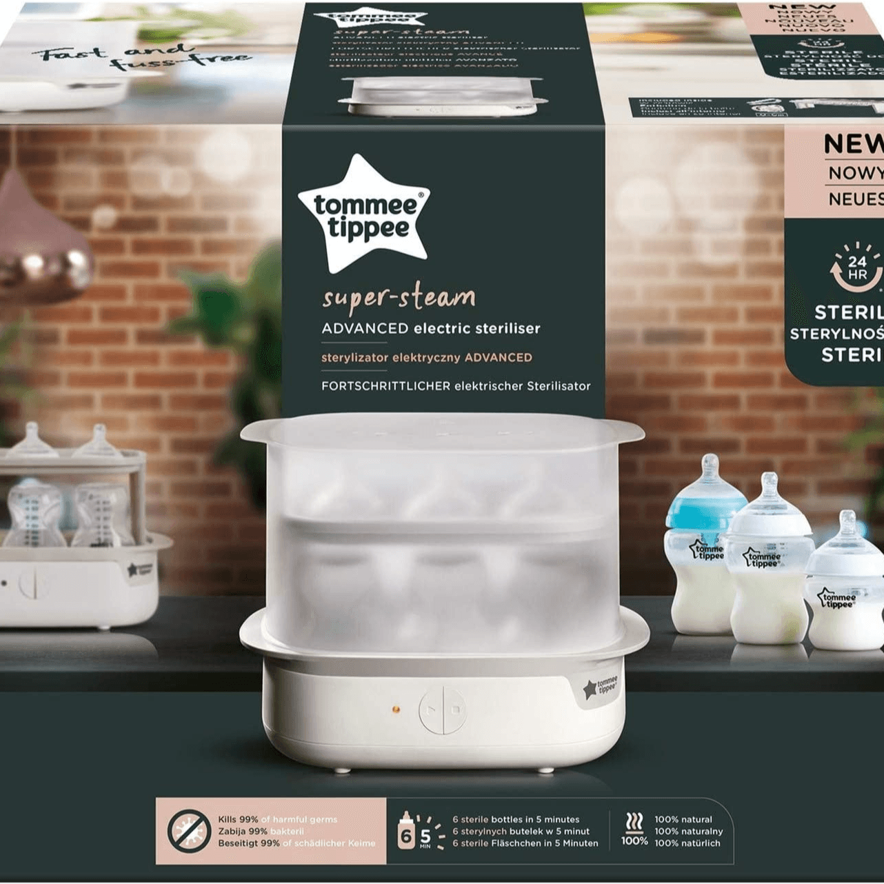 Tommee Tippee Closer To Nature Electric Steam Steriliser