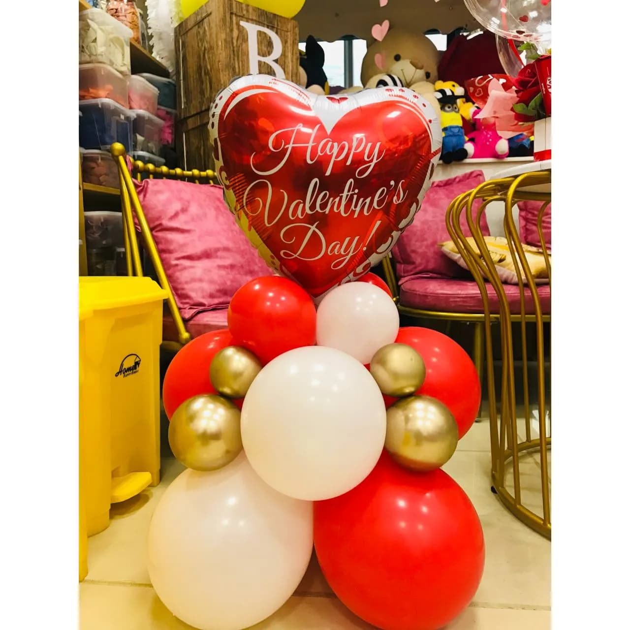 Valentines Balloon Stand