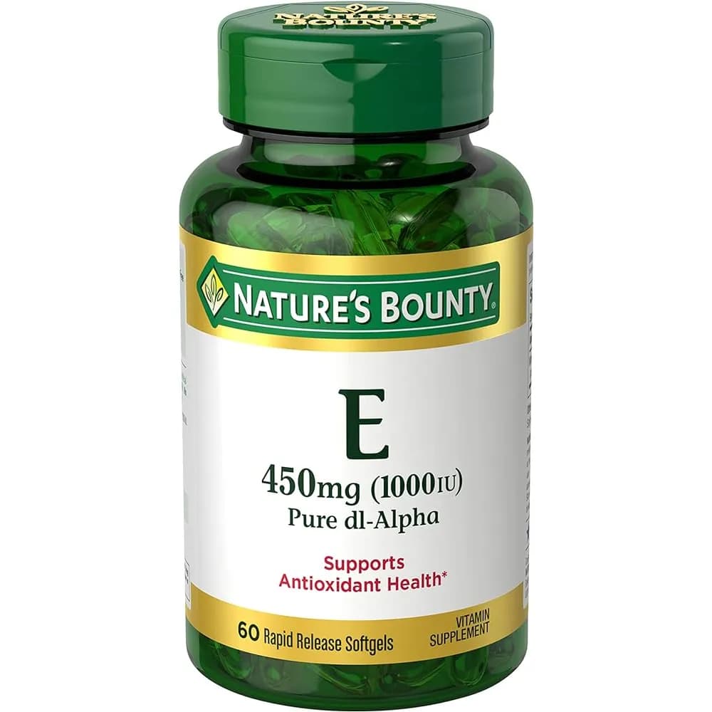 Natures Bounty Vitamin E 1000iu With Dl-alpha