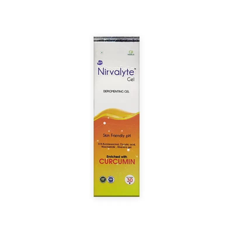 nirvalyte gel depigmenting gel