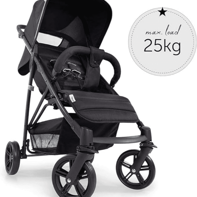 Hauck Rapid 4 Caviar Black Stroller
