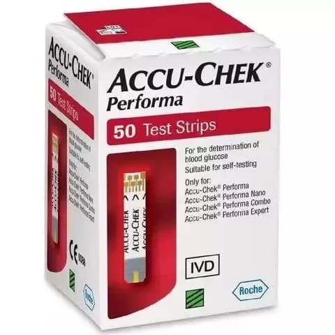 Accu-chek performa 50 test strips