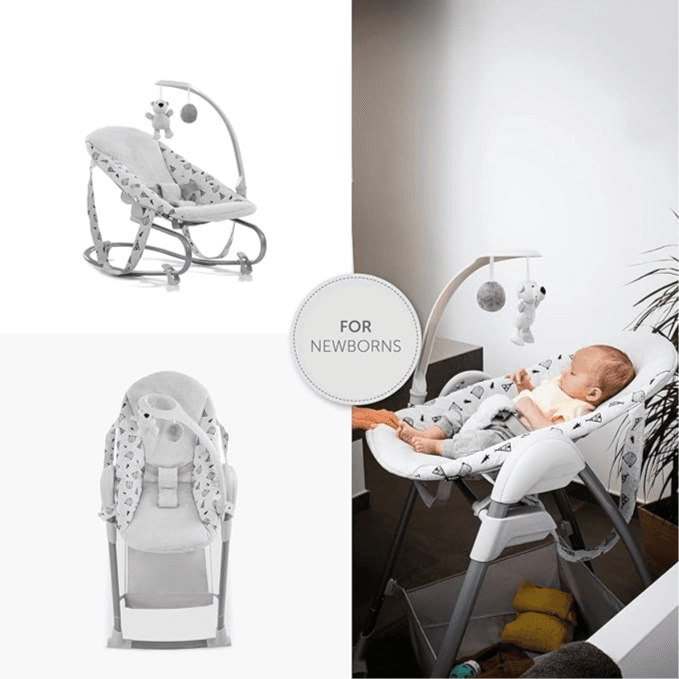 Hauck Sit N Relax Highchair 3 In 1 Nordic Grey