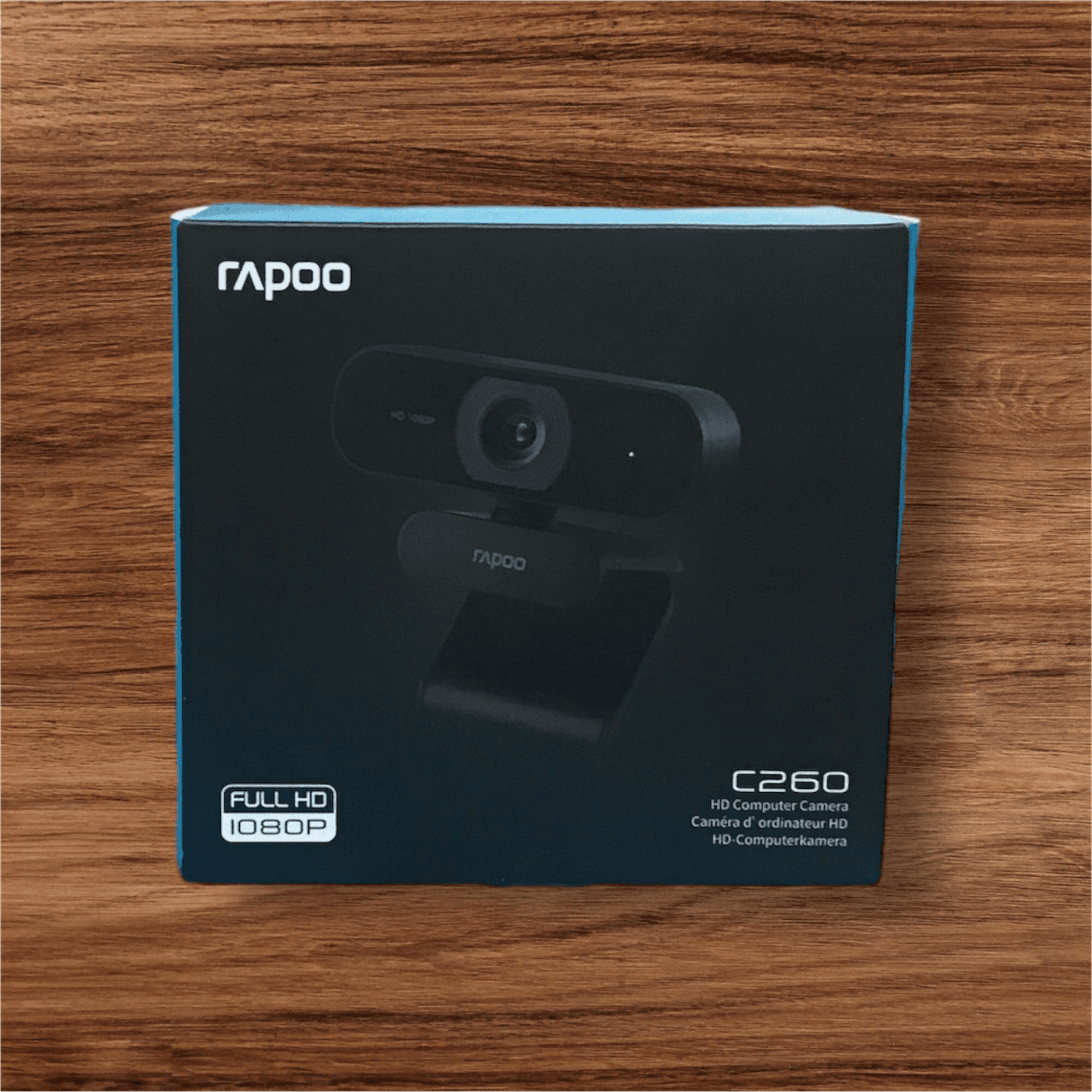 Rapoo c260 hd computer camera full 1080p