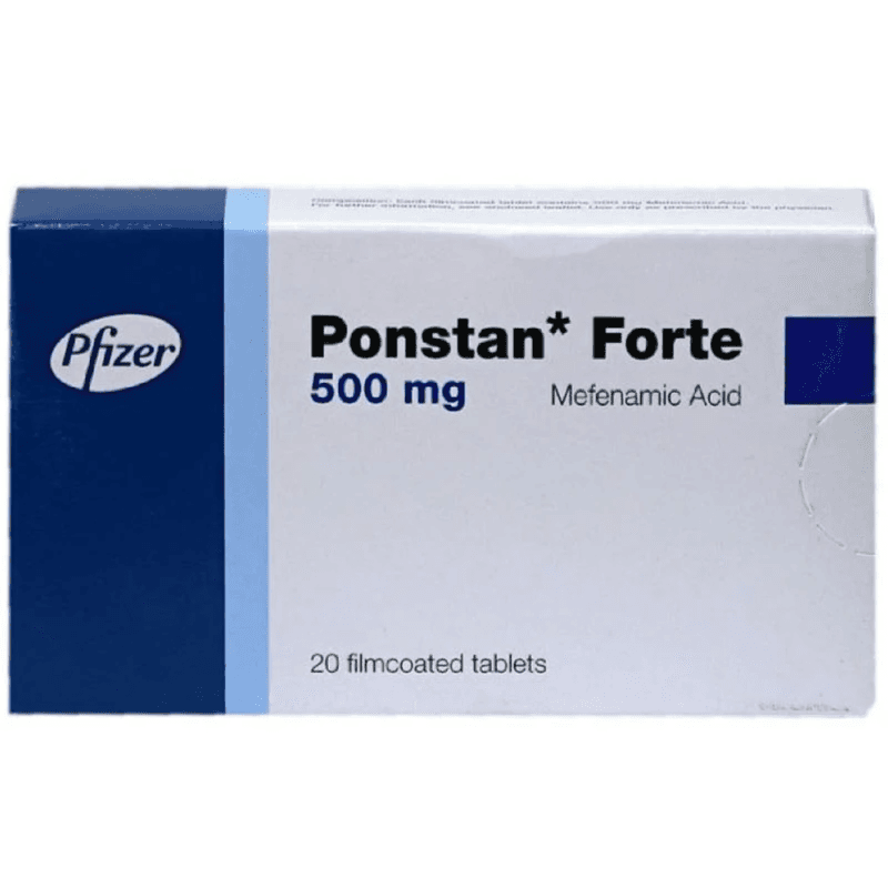 Ponstan Forte 500mg Tabs 20s