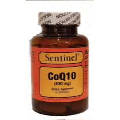 SENTINEL CoQ10 400MG 50SOFTGELS