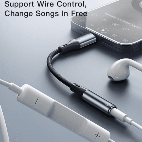 YESIDO - AUDIO ADAPTER IP TO 3.5MM(YAU37)