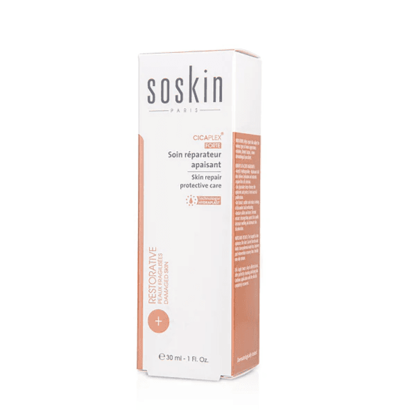 Soskin Cicaplex forte cream for skin repair care for face & body with damaged skin 30ml