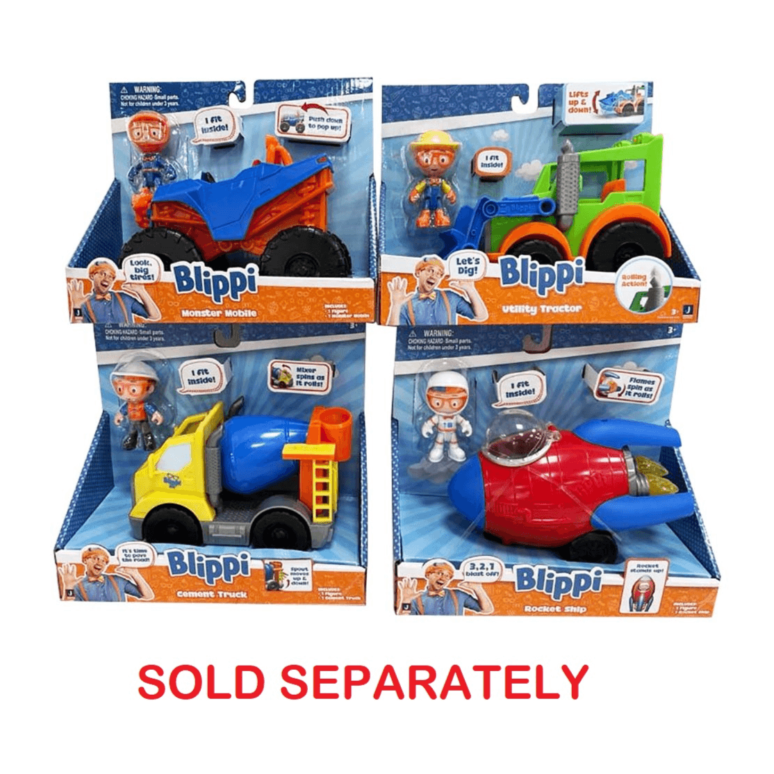 Blippi مركبات مميزة مساعد