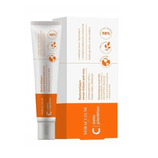 MIRACULUM eye serum reduces dark circles and puffiness.