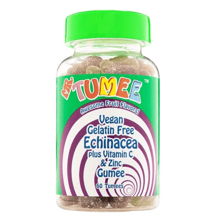 Mr Tumee Echinacea Plus Vit C &zinc Gumee 60s