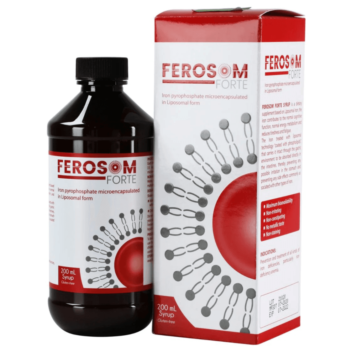 Ferosom Forte Syrup 200ml