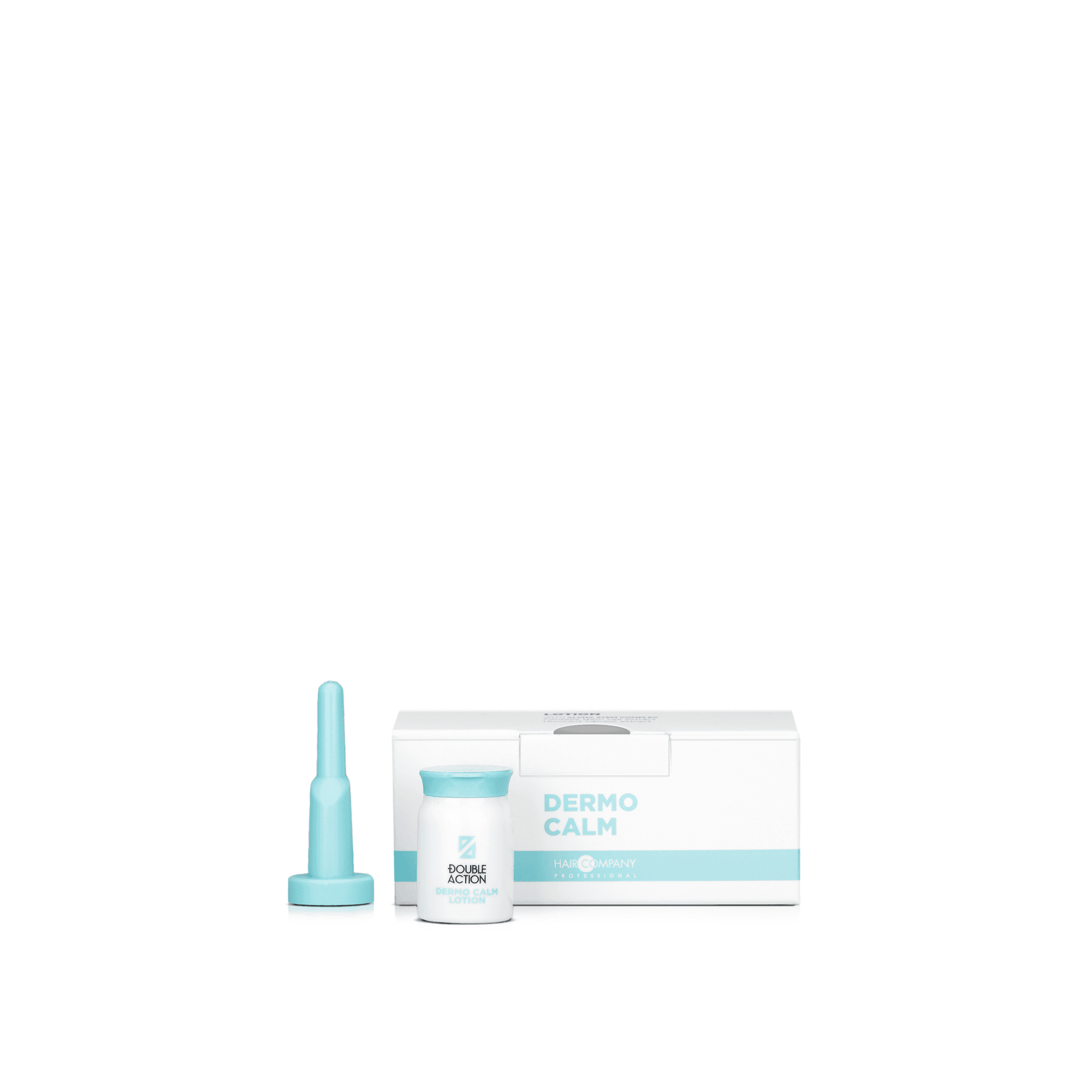 Hair Company Double action Skin Lotion Dermo Calm 10 Vials *10ml with applicator