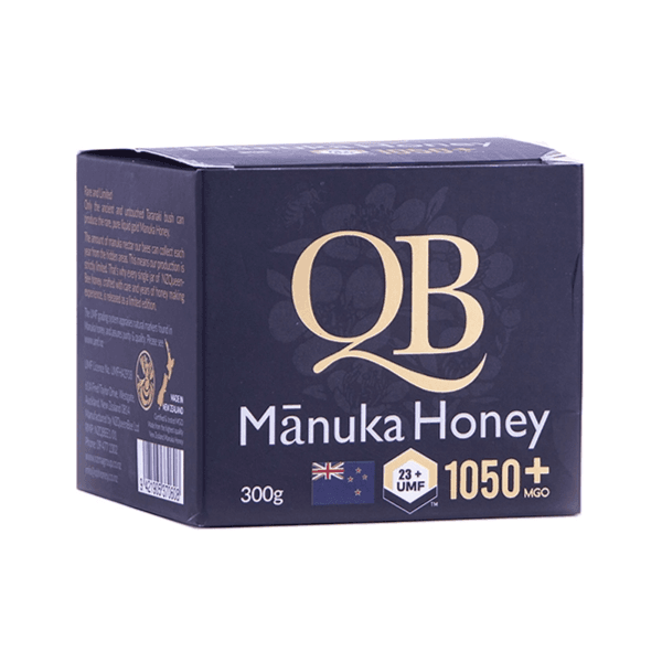 QB Manuka Honey MGO 1050+ with UMF 23+ 300gm
