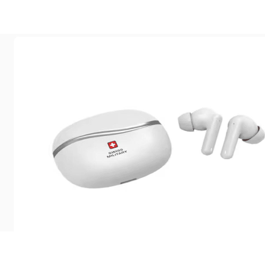 Swiss Military Victor 4 Truly Wireless Active Noise White