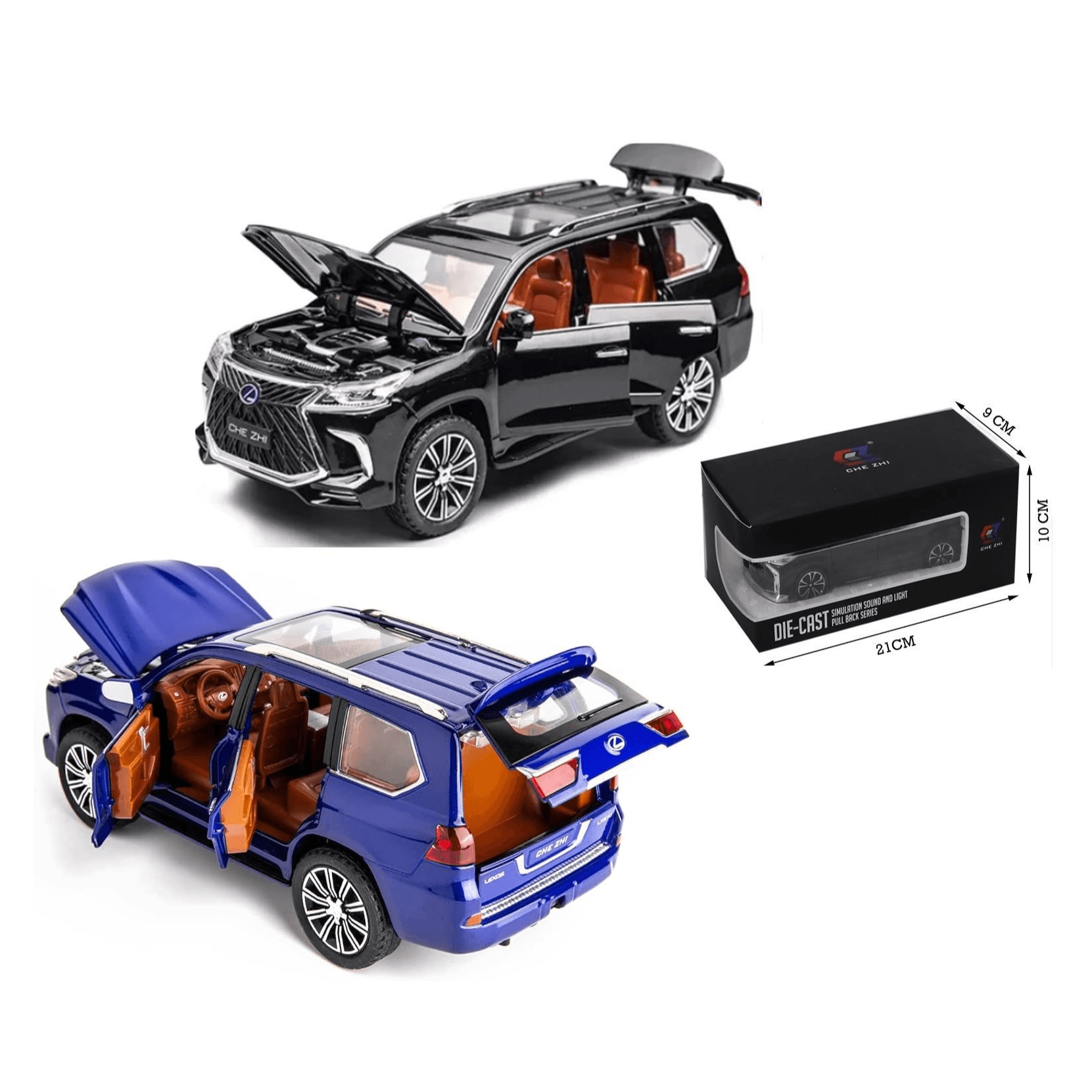 Metal Car Simulation Sound and Light 1Pc - CZ125