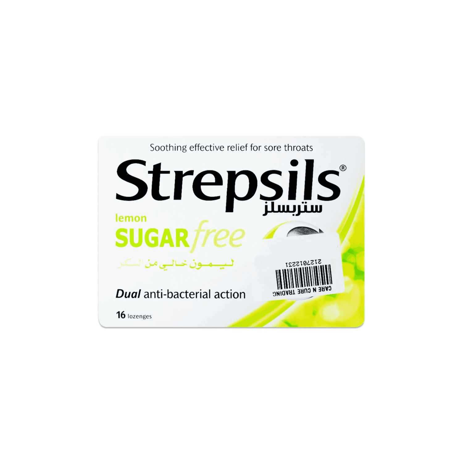 Strepsils Lemon Sugar Free Lozenges 24s