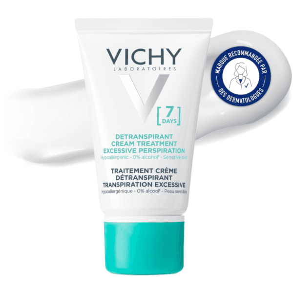 Vichy Deo 7 Days Cream Treatment For Excessive Perspiration 30ml