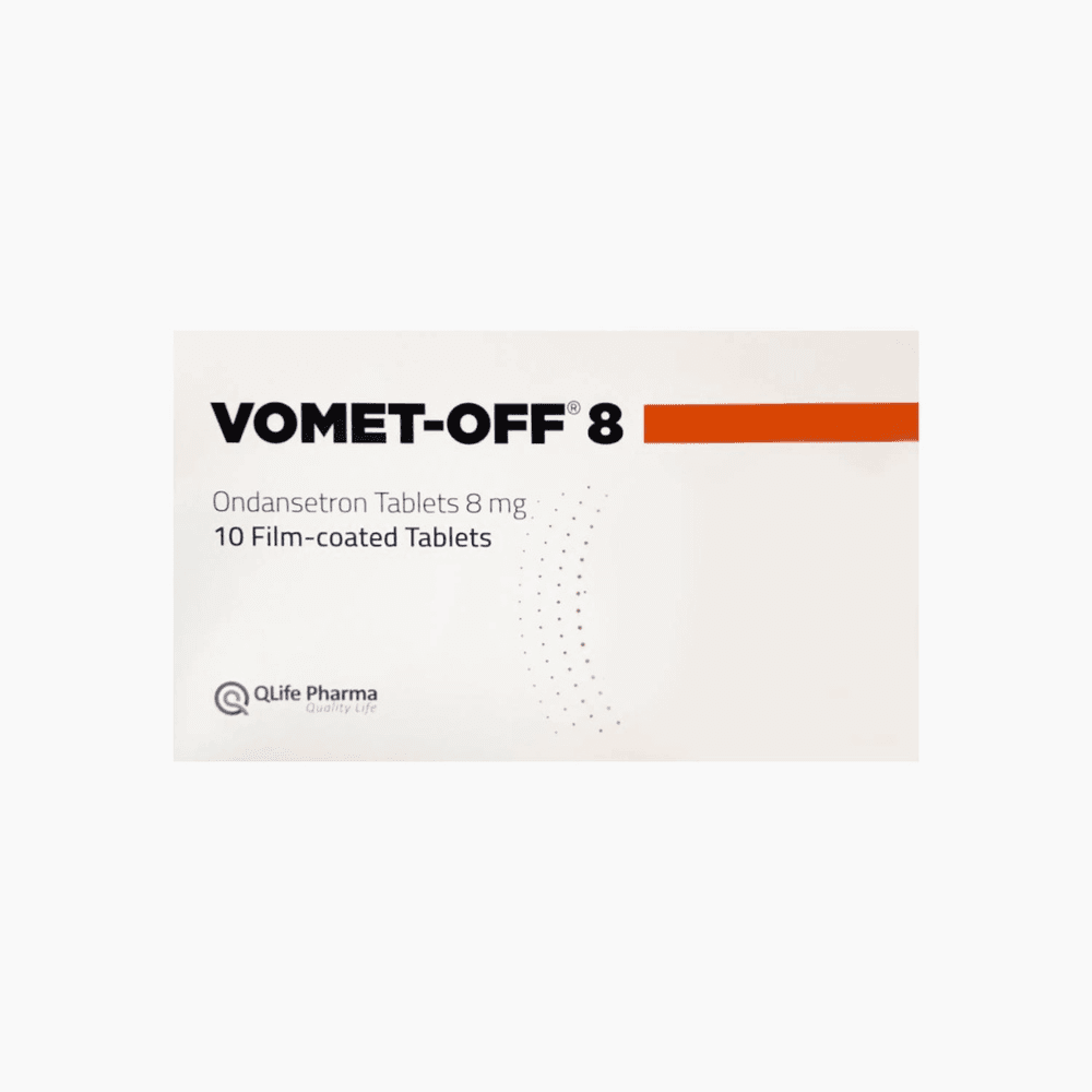 VOMET-OFF 8 MG TABLETS 