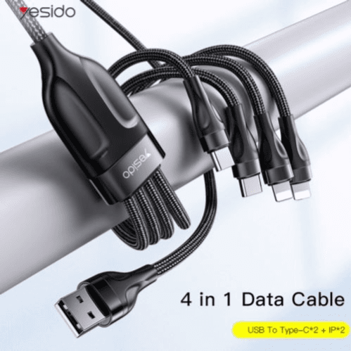 YESIDO - 4 IN 1 CABLE (CA111)