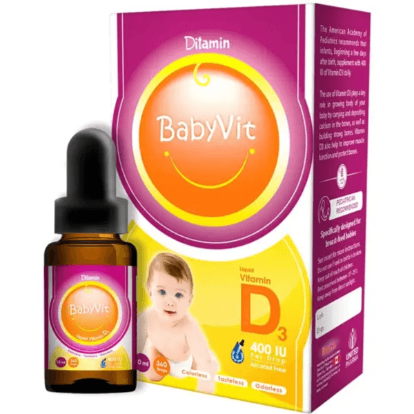 Ditamin Babyvit D3 400iu Drops 10ml