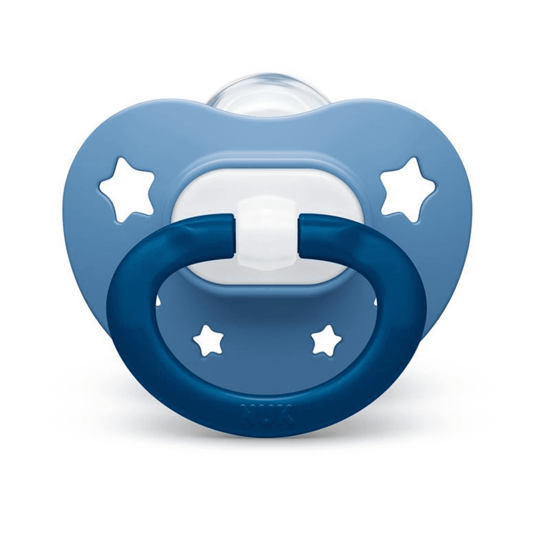 Nuk Signature Silicone Orthodontic Pacifier From 6-18months Boy Blue Mat 1pcs