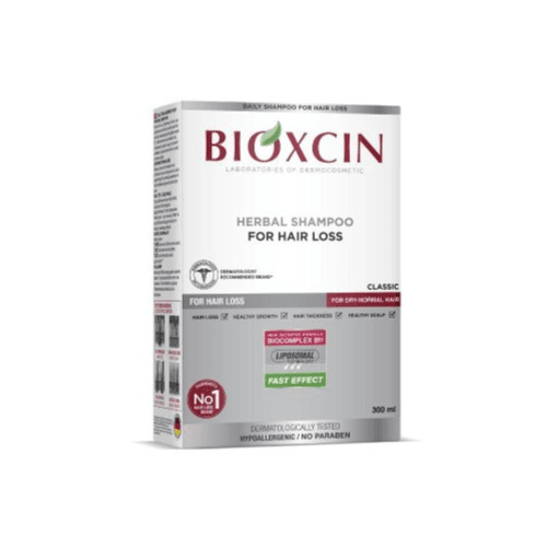 Bioxcin Herbal Shampoo classic for hair loss for dry-Normal Hair 300ml