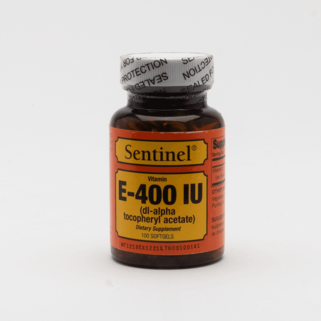 Sentinel Vitamin E 400 Iu 100 Softgels