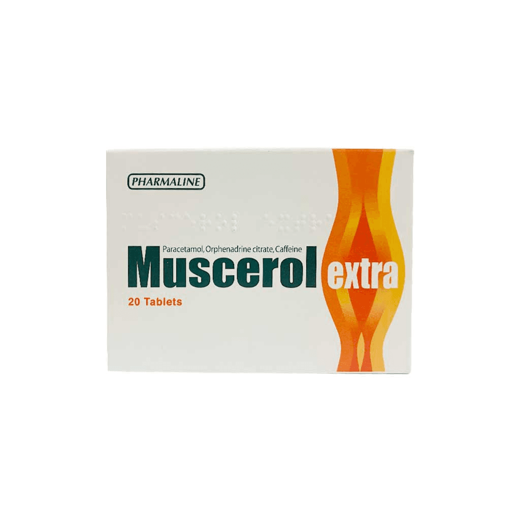 MUSCEROL EXTRA 20TABS