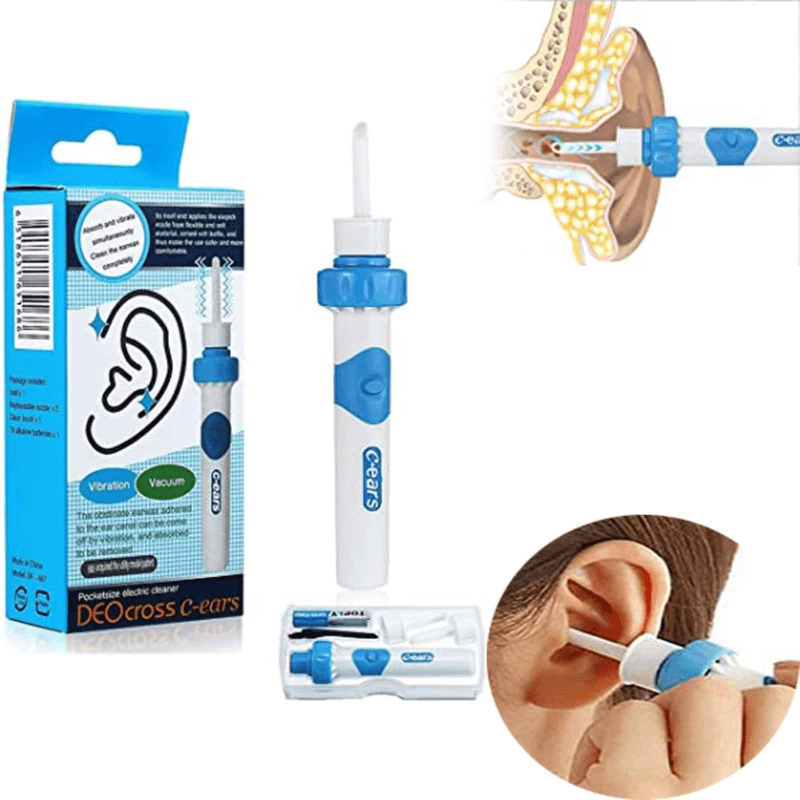 DEO CROSS POCKET SIZE ELECTRIC CLEANER VIBRATION & VACUUM