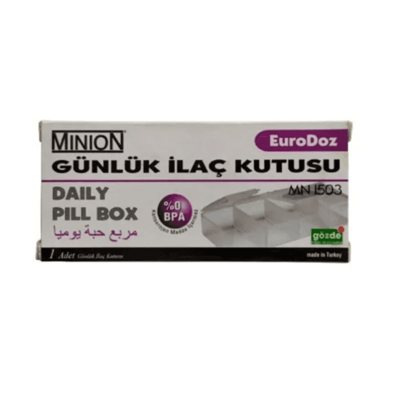 Minion Daily Pill Box Mn1503