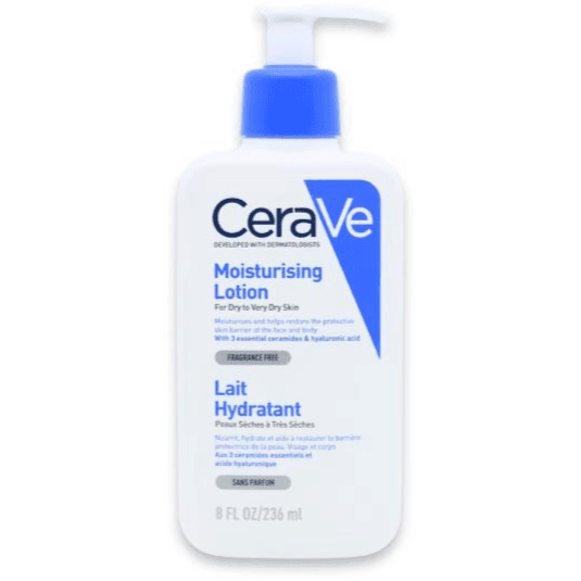 CeraVe Moisturising Lotion For Dry to Very Dry Skin Fragrance free 236ml