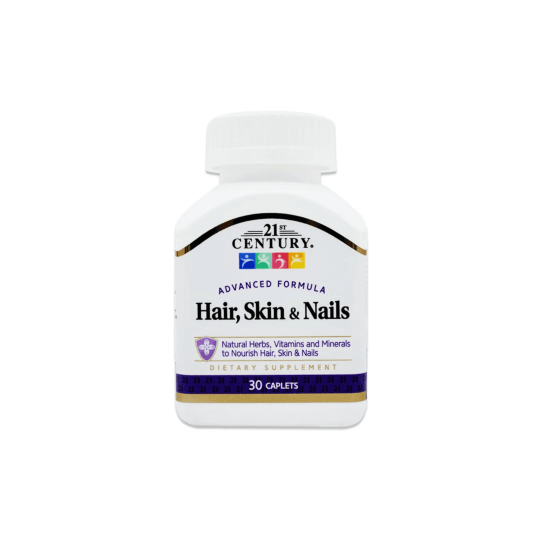 21ST CENTURY HAIR, SKIN & NAILS 30CAPLETS