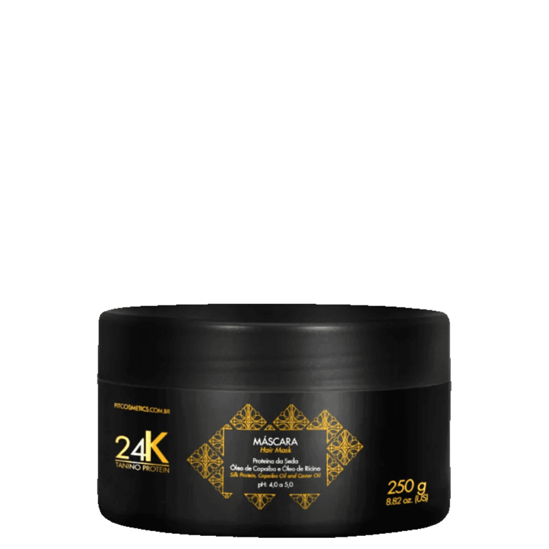 Fit Cosmetics 24K Tanino Protein Hair mask with Copaiba oil & castor oil 250gm 