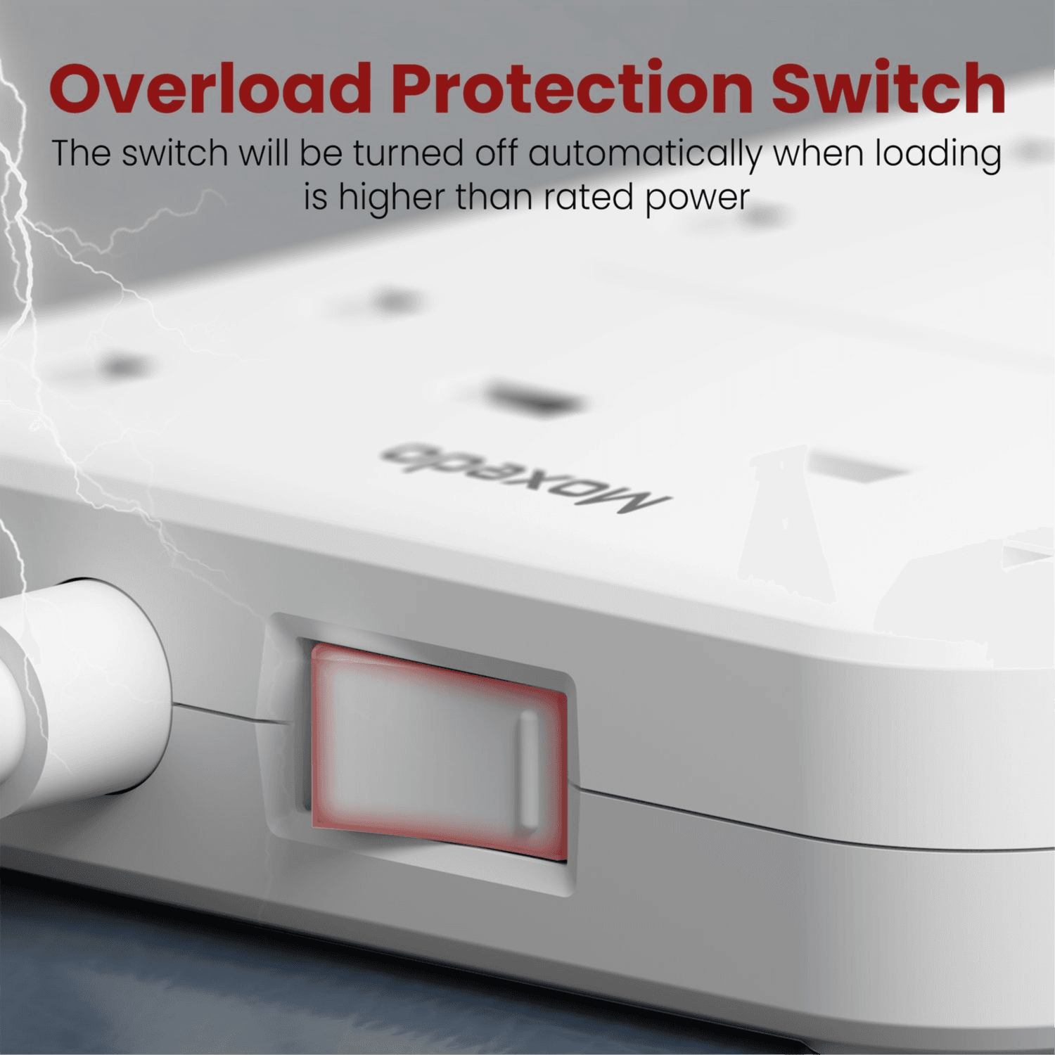 شريط طاقة Moxedo 20 وات مع واقي من التيارات الكهربائية الزائدة، 11 منفذ USB-C PD + 2 منفذ USB-A + 8 منافذ تيار متردد، شحن سريع مع طول كابل 2 متر