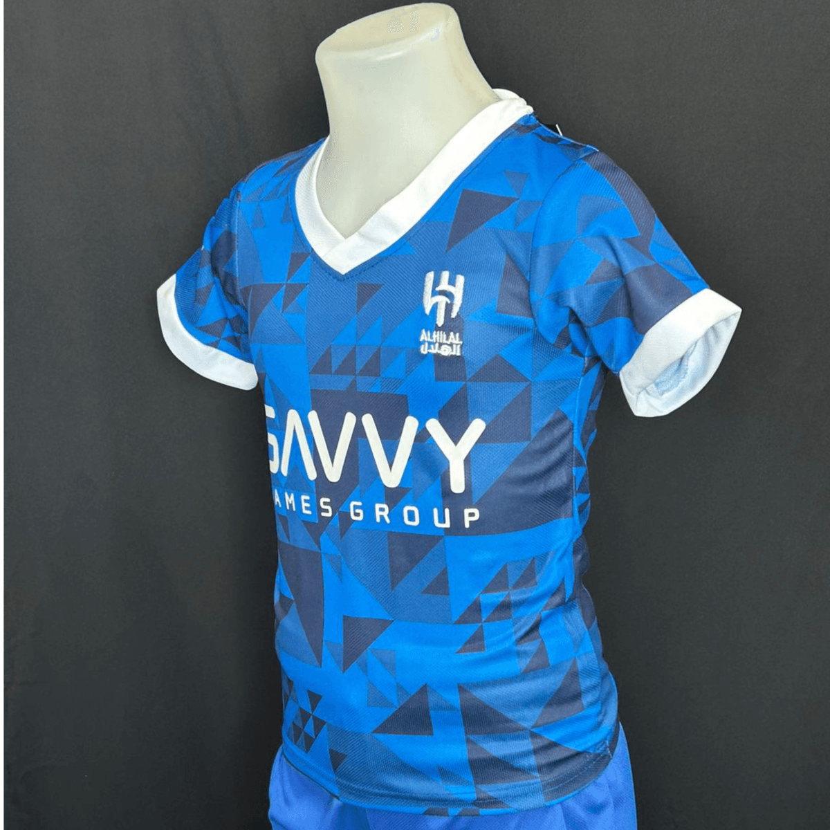 Al Hilal T-shirt For Kids Season 2025 Jersey Home