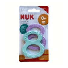 Nuk Teether Set 0+m 2s