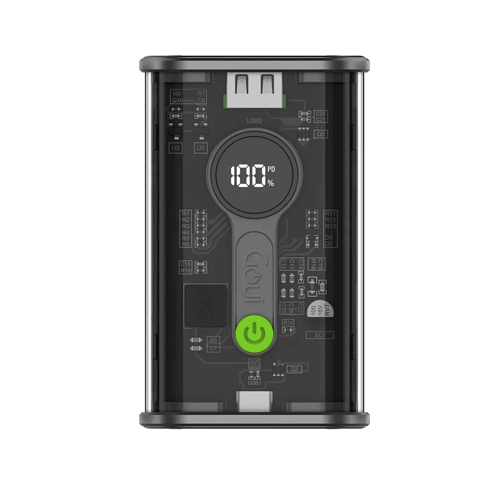 Goui Nano Pro Fast Charging Power Bank 20,000mAh Black