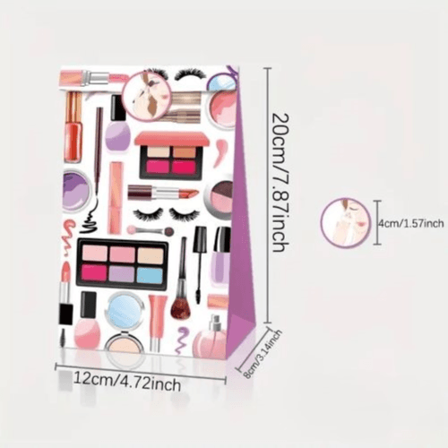 12pcs Spa-Themed Party Favor Bags
