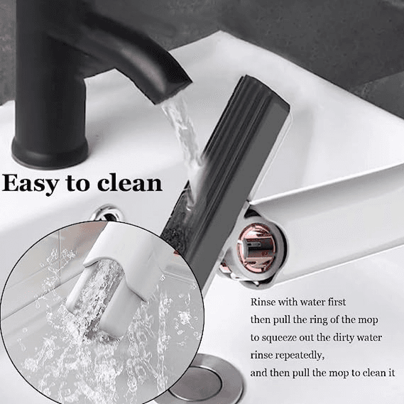 Portable Mini Mop Self-Squeeze Cleaning