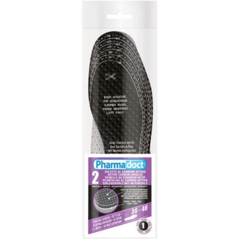 Pharmadoct Felt Insoles Black Size 36-46 1pair Ref-160333