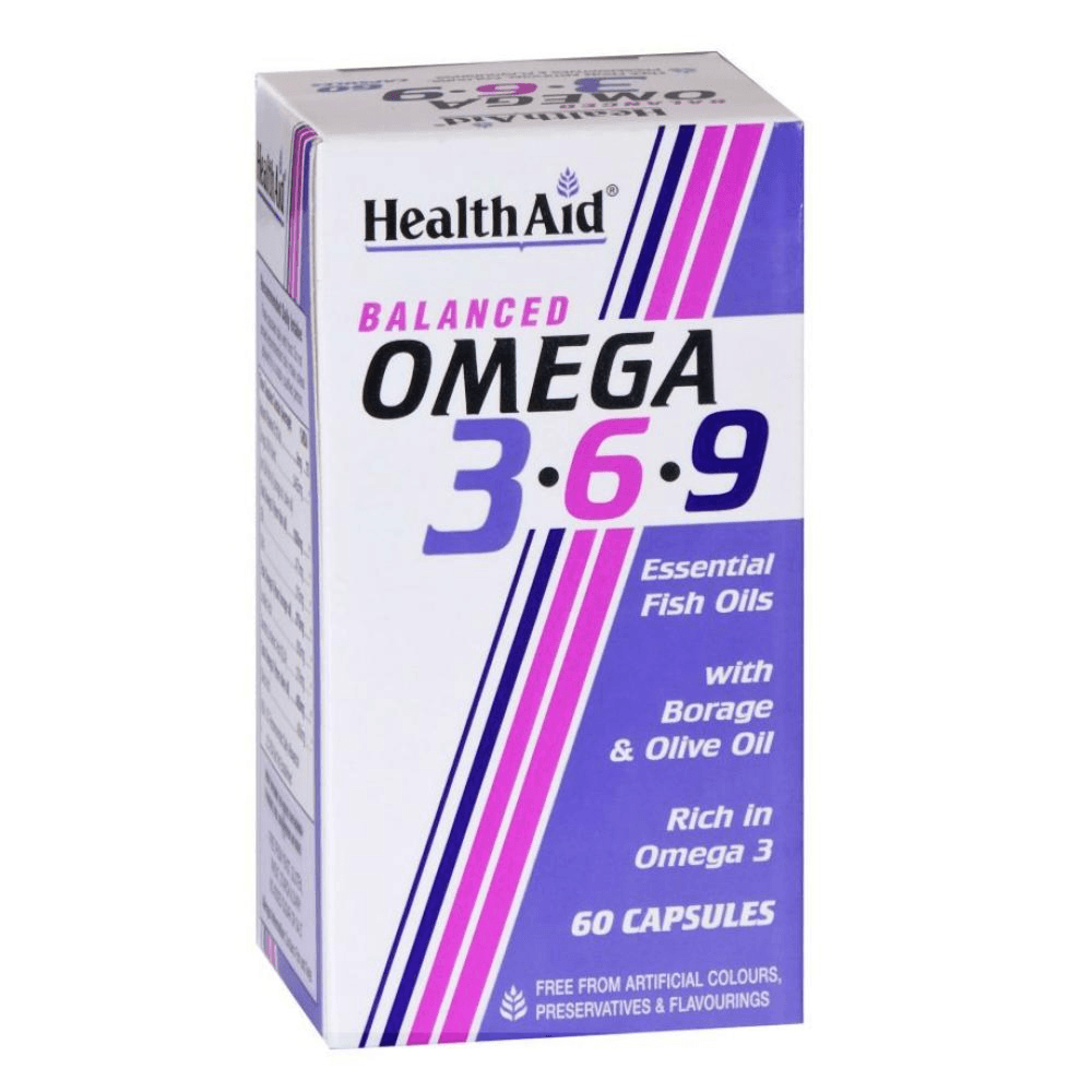 Health Aid Balanced OMEGA 3.6.9 30 - 60 CAPSULES