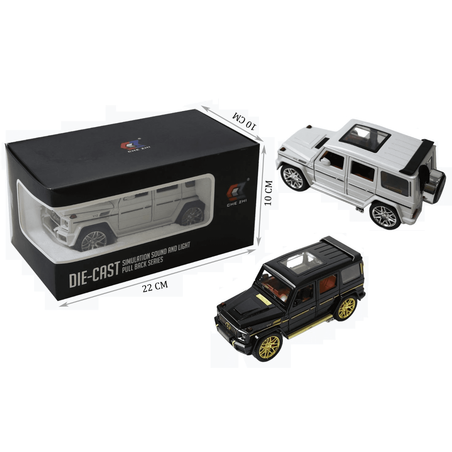 Metal Car Simulation Sound and Light 1Pc - CZ118