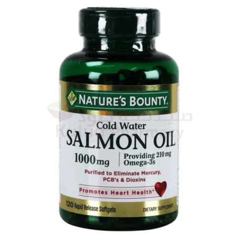 Nature's Bounty Cold Water Salmon Oil 1000mg Softgels 120s