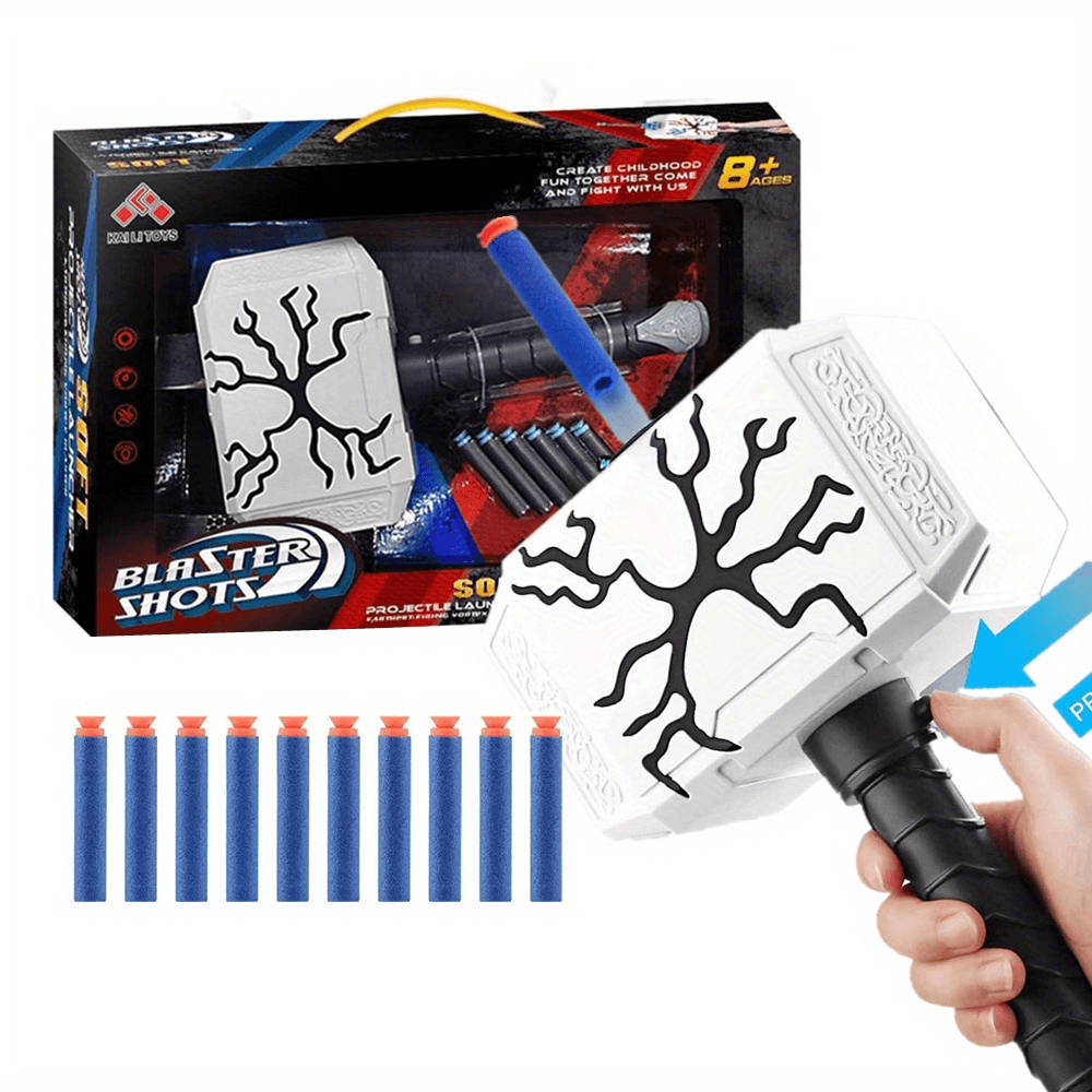 Blaster shots Thor Battle bullet Hammer Toys