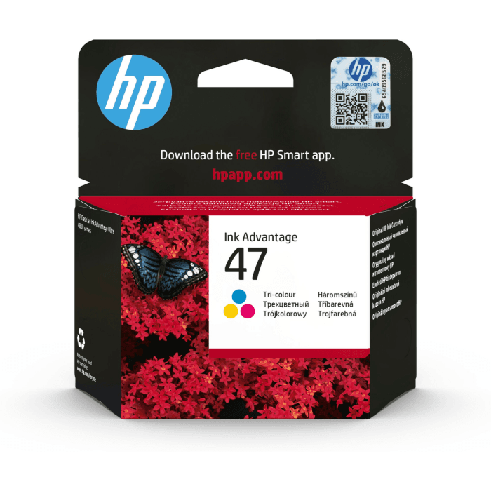 HP 47 Colour Original Ink