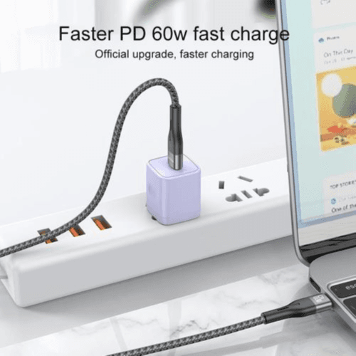 YASIDO - DUAL TYPE - C TO TYPE - C 60W (CA156)