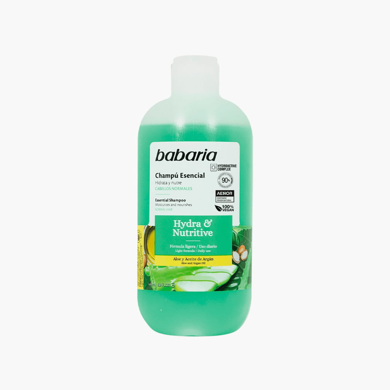 Babaria Essential shampoo Hydra & Nutritive with Aloe & argan oil for normal hair 500ml