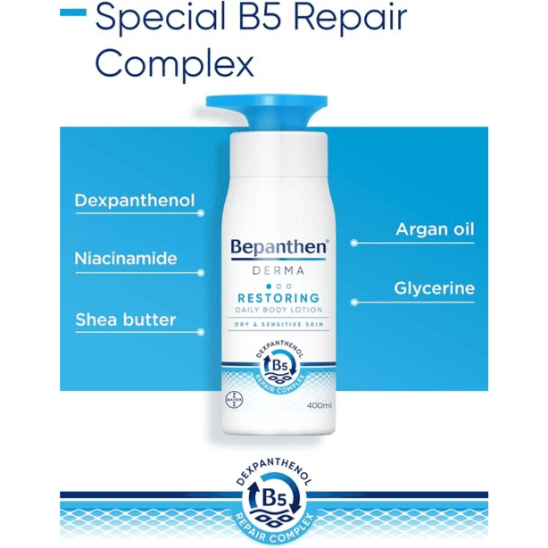 Bepanthen Derma Restoring Daily Body lotion 400ml 